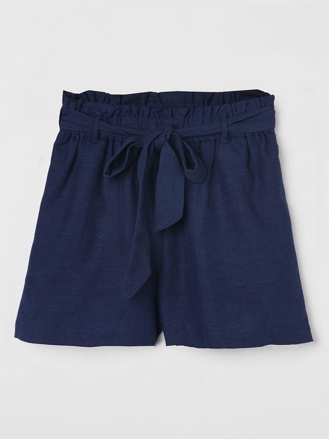

Fame Forever by Lifestyle Girls Navy Blue Cotton Shorts