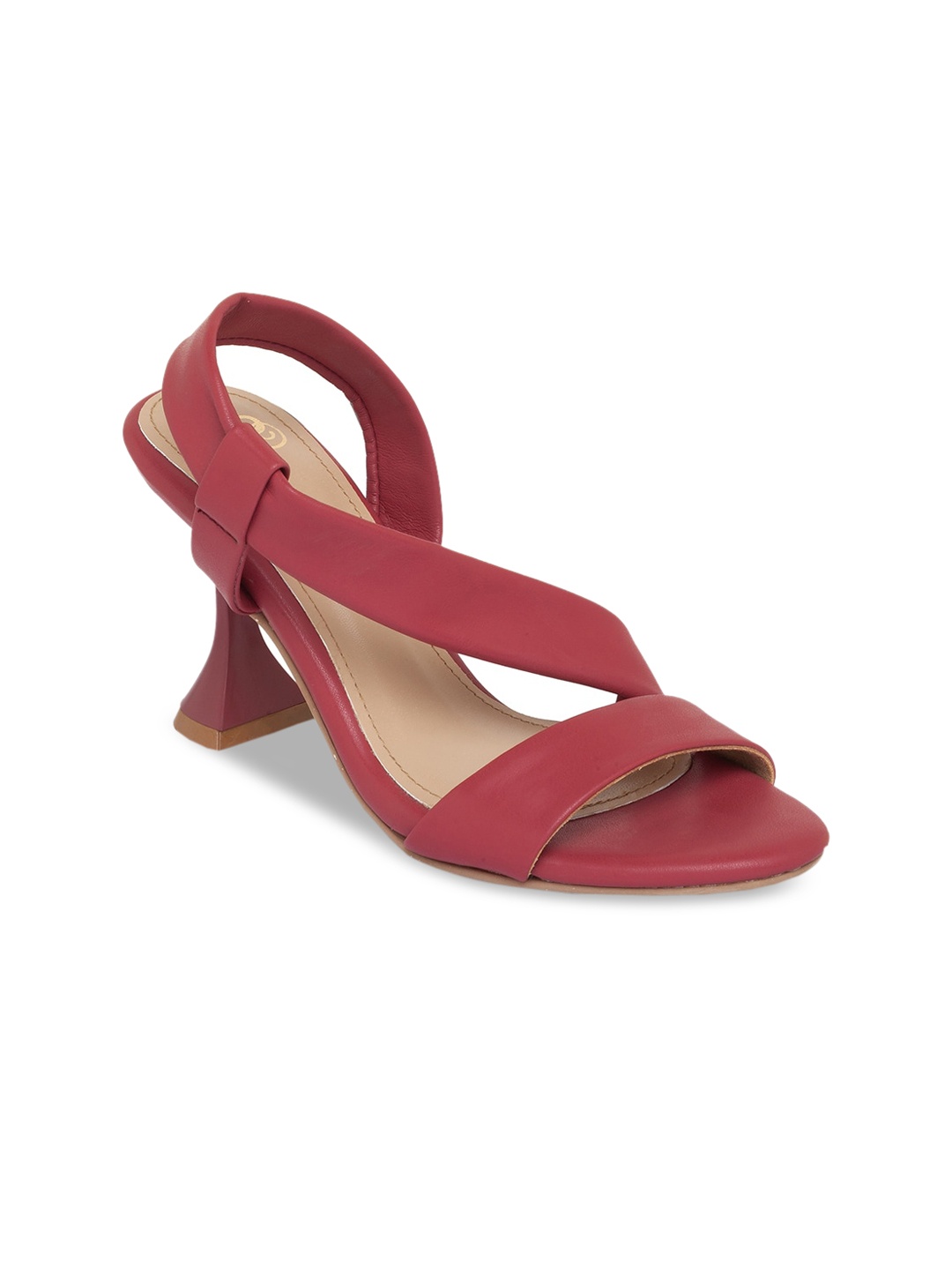 

Sole To Soul Women Maroon Block Heels