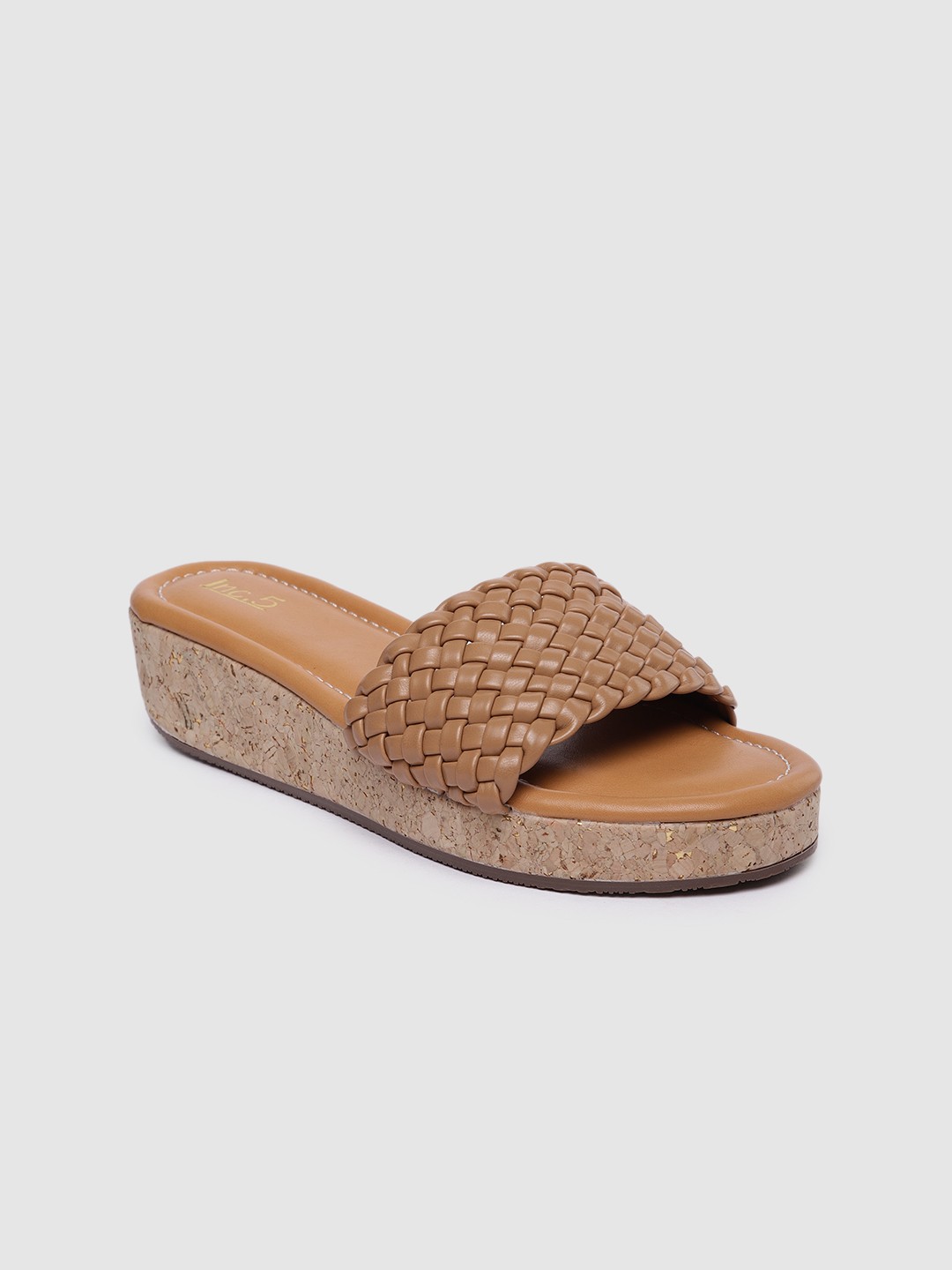

Inc 5 Brown Woven Design Wedges