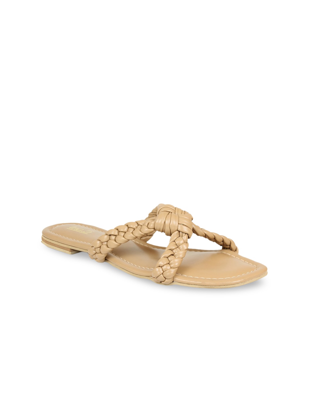 

Inc 5 Women Beige Open Toe Flats