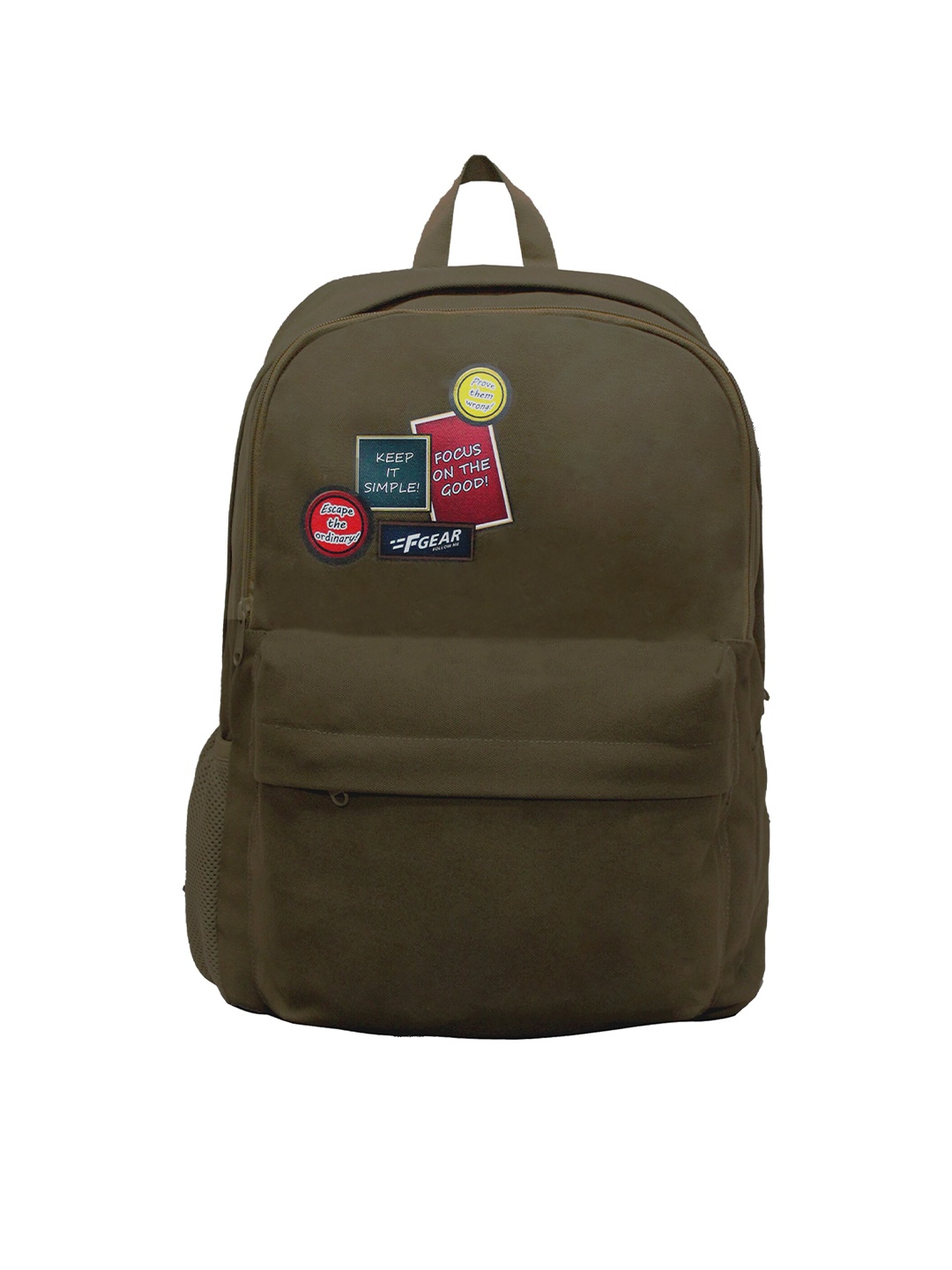 

F Gear Unisex Green Backpack