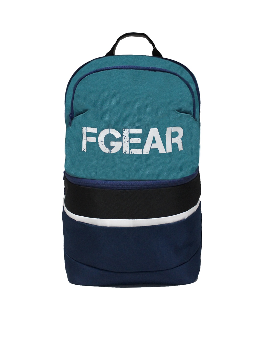 

F Gear Unisex Teal & White Brand Logo Backpack