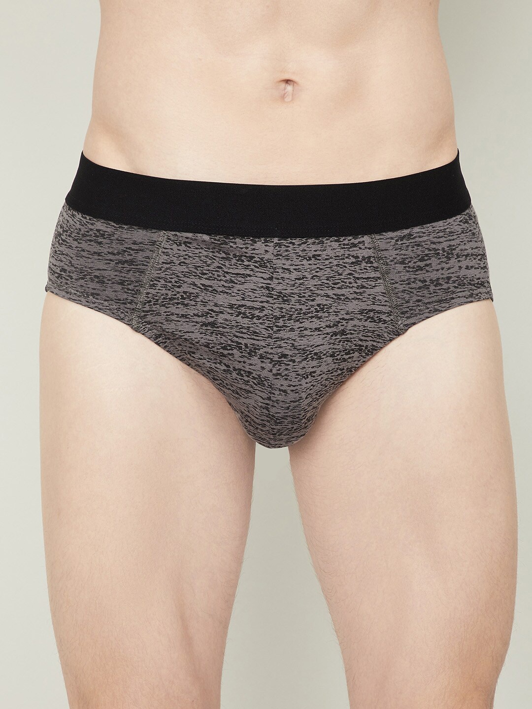 

Fame Forever by Lifestyle Men Grey Solid Basic Briefs
