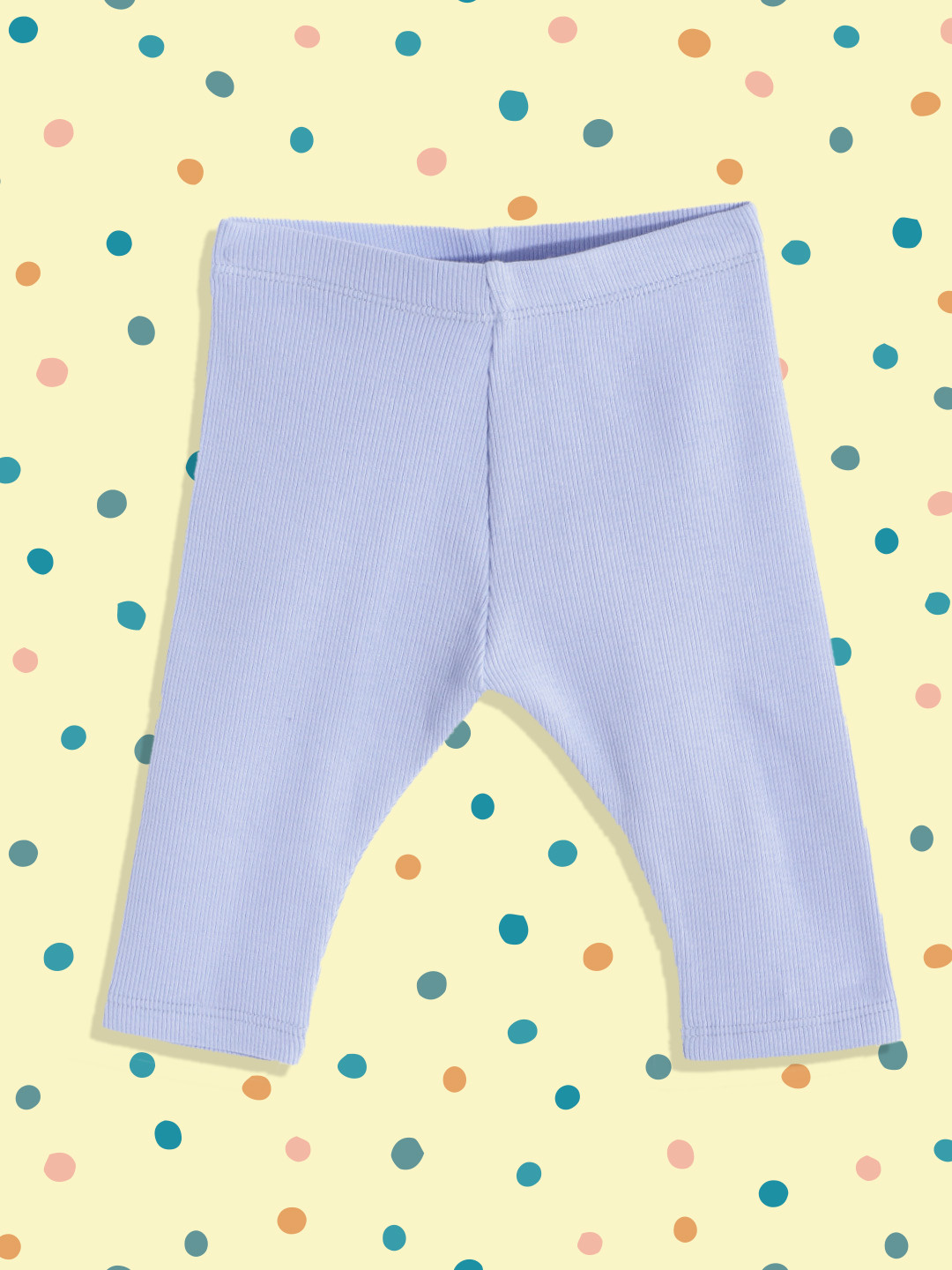 

Marks & Spencer Girls Blue Ribbed Ankle-Length Leggings