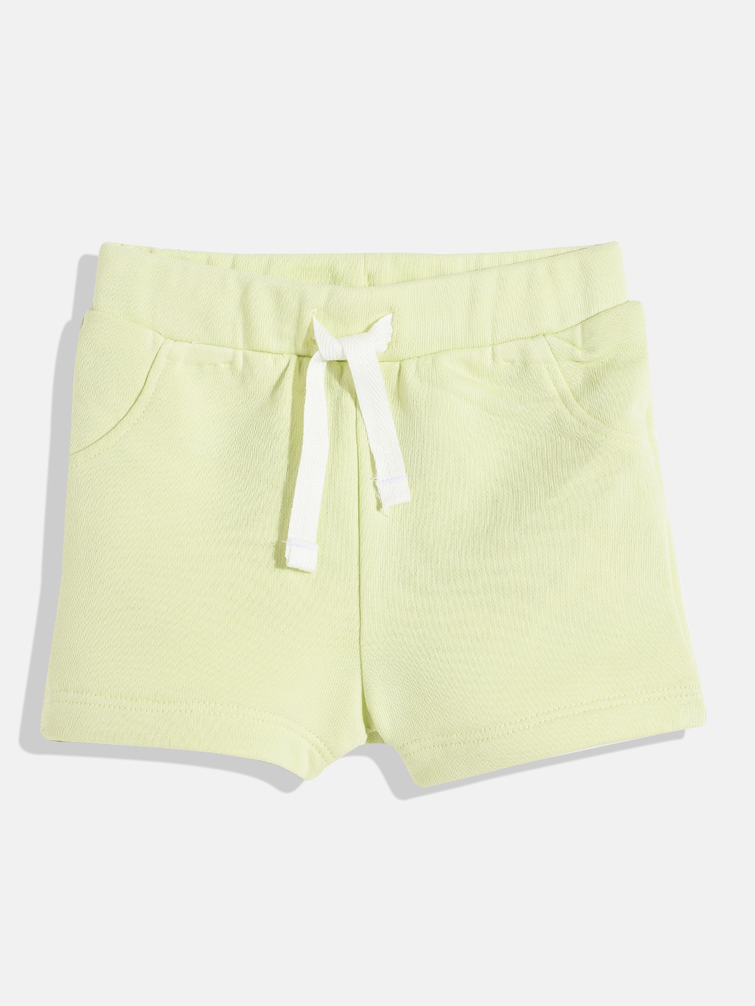 

Marks & Spencer Unisex Kids Green Solid Shorts