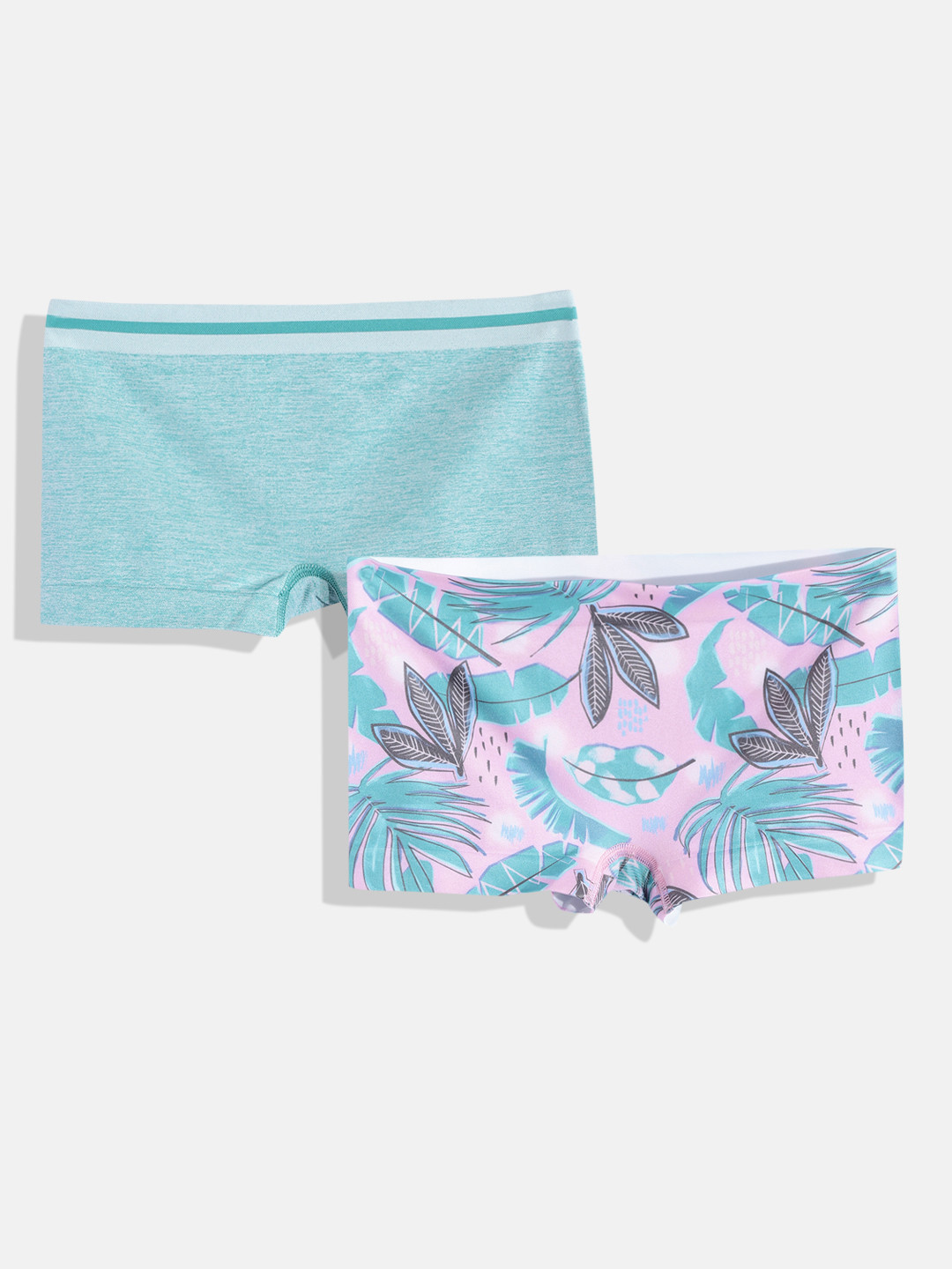 

Marks & Spencer Girls Pack of 2 Boy Shorts T713529S, Pink