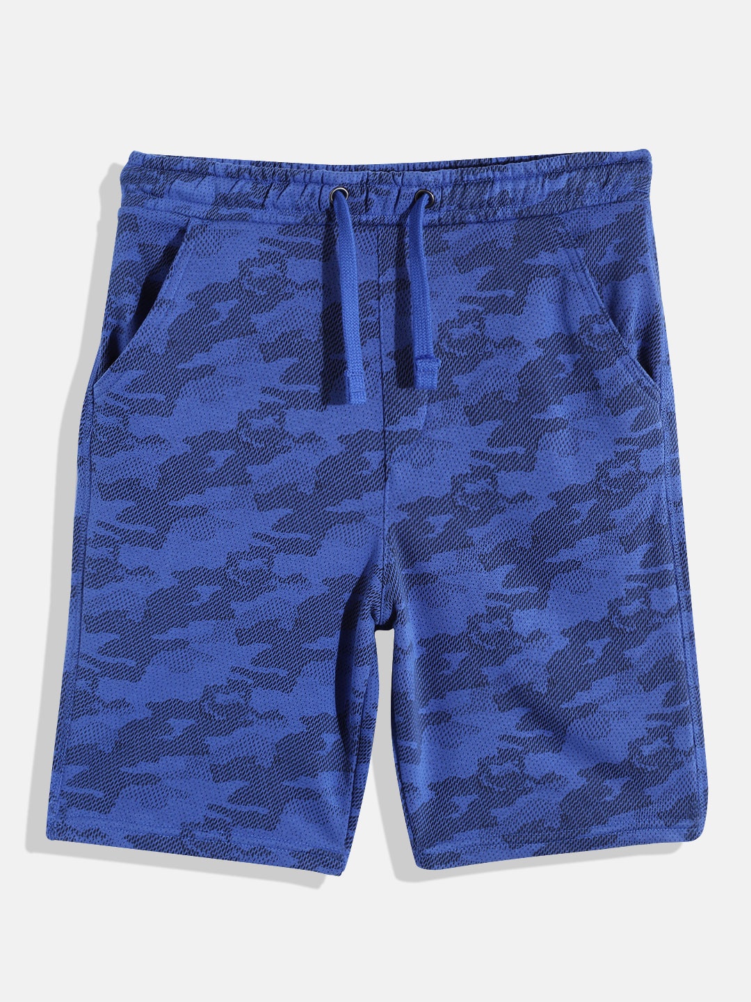 

Marks & Spencer Boys Camouflage Print Shorts, Blue