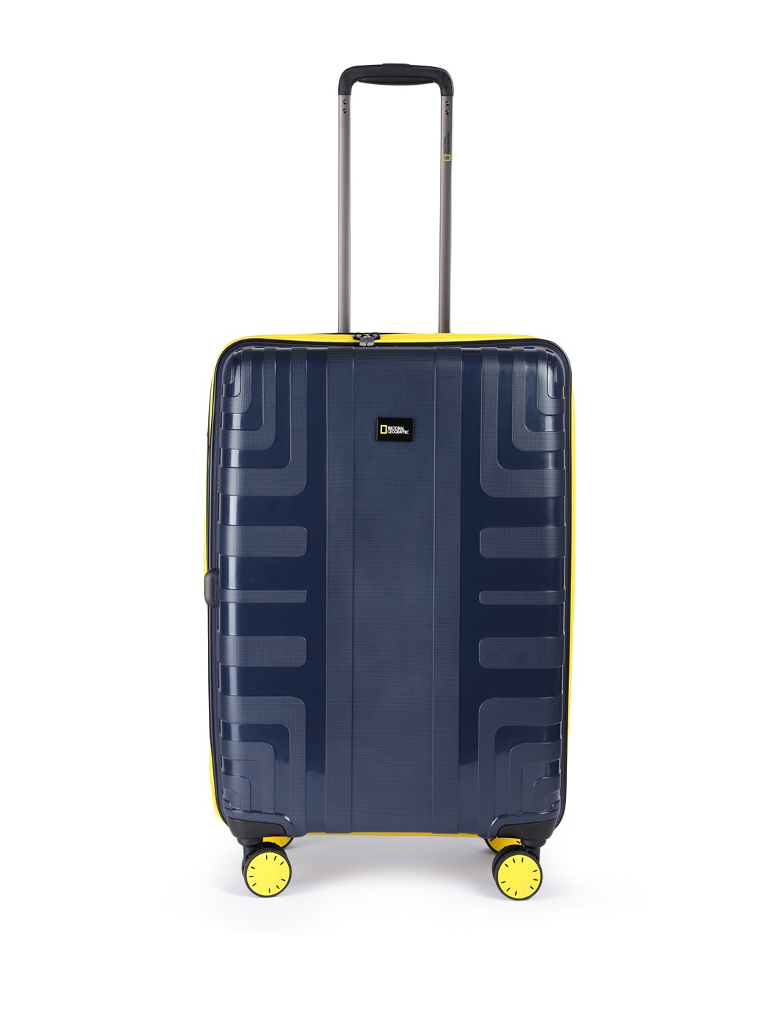 

National Geographic Gibraltar Printed Trolley Bag, Navy blue
