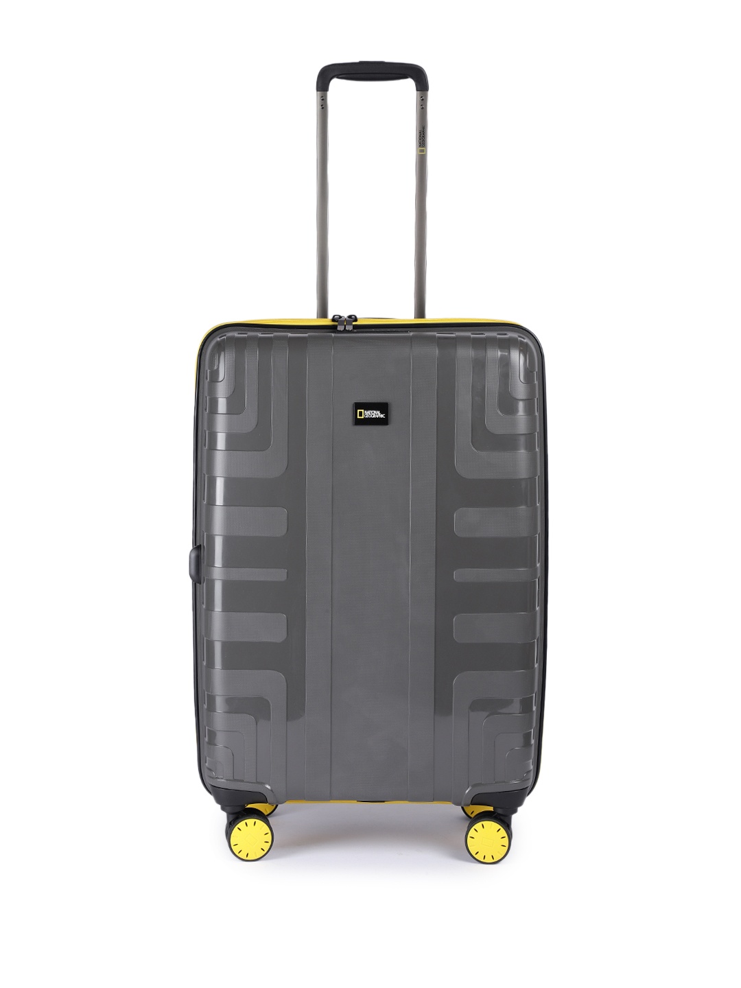

National Geographic Grey Gibraltar Printed Trolley Bag