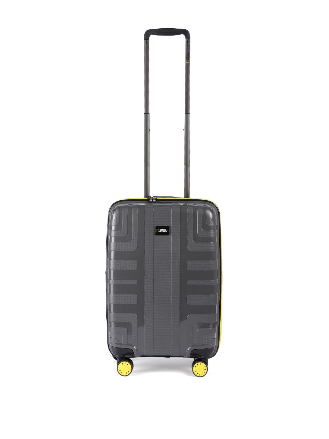 

National Geographic Grey Gibraltar Printed Trolley Bag