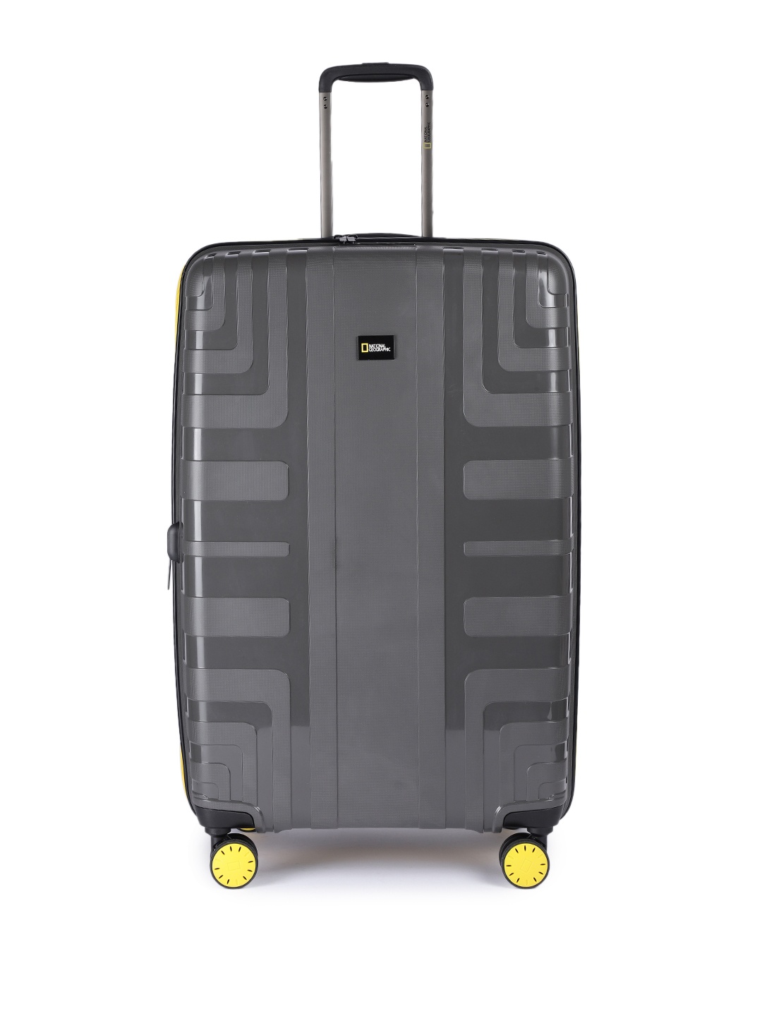 

National Geographic Grey Gibraltar Printed Trolley Bag