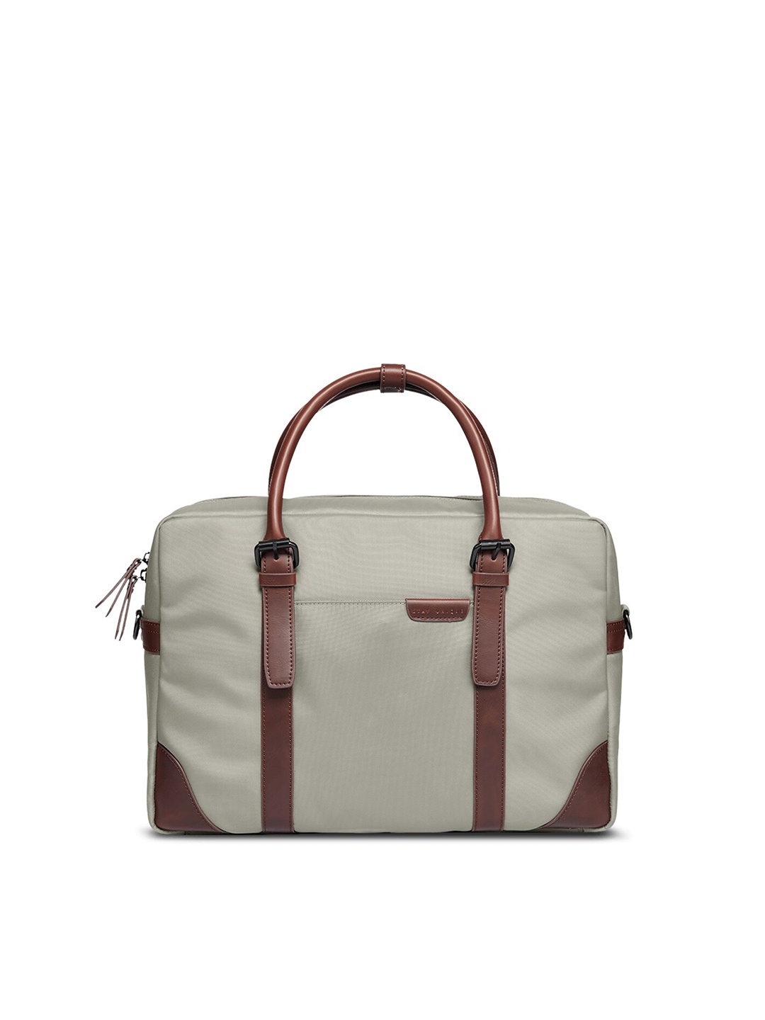 

scarters Unisex Grey & Brown Laptop Bag