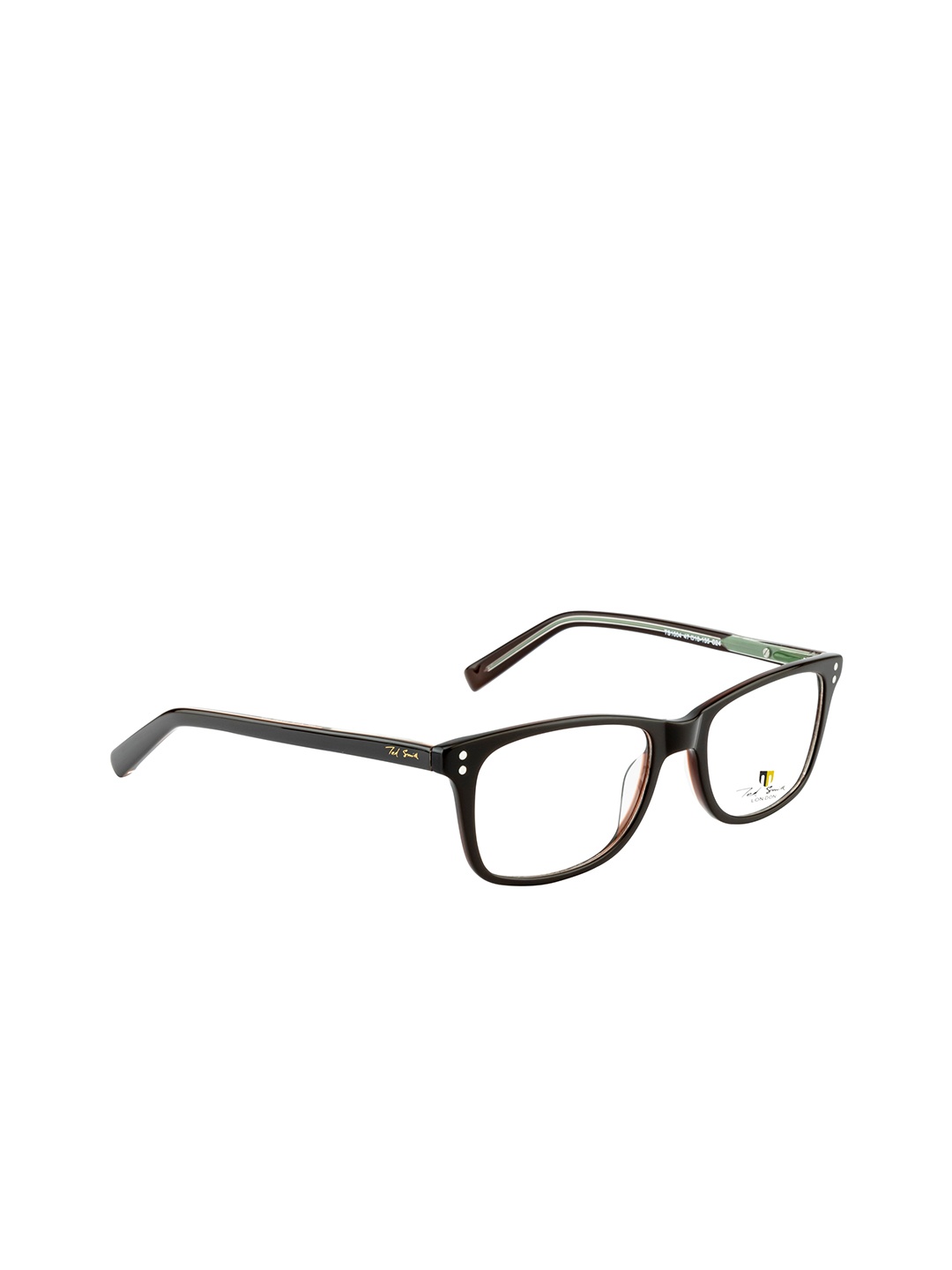 

Ted Smith Unisex Brown Full Rim Wayfarer Frames Eyeglasses