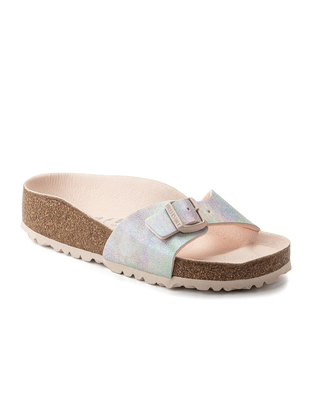 

Birkenstock Women Pink Madrid Narrow Width Open Toe Flats