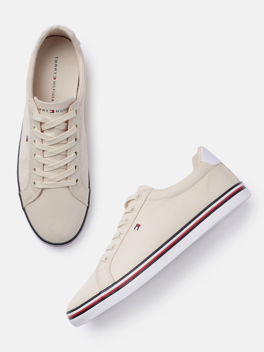 

Tommy Hilfiger Women Beige Sneakers