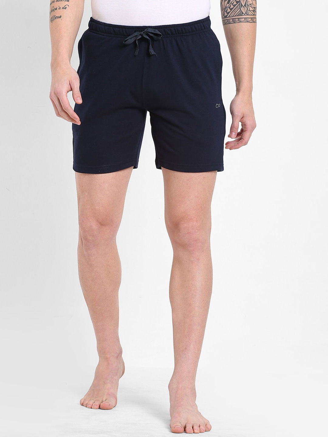 

Sweet Dreams Men Navy Blue Skinny Fit Shorts