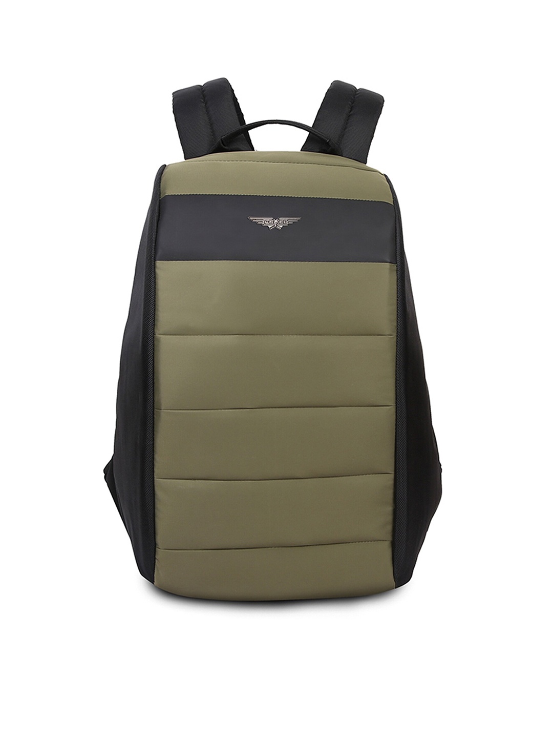 

Police Unisex Green & Black Backpack