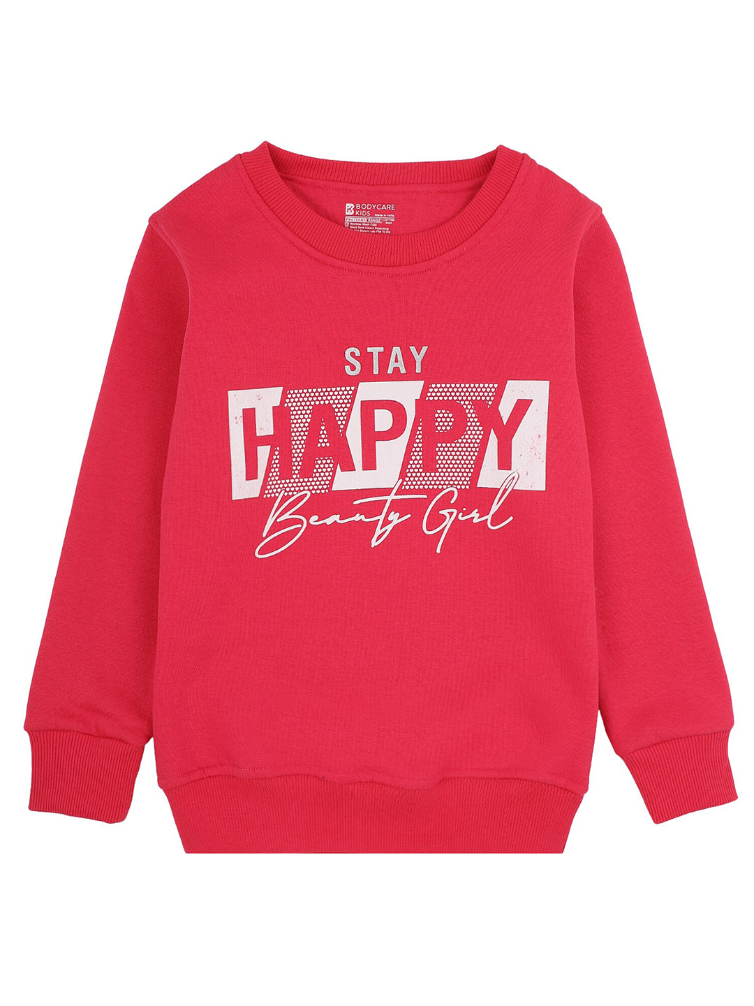 

PROTEENS Girls Fuchsia Printed Sweatshirt