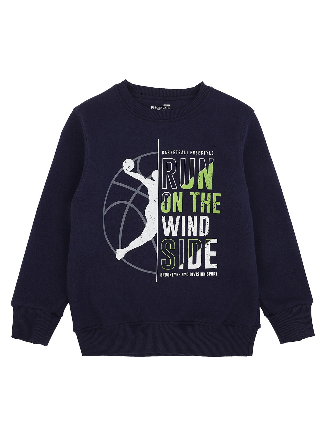 

PROTEENS Boys Navy Blue Printed Sweatshirt