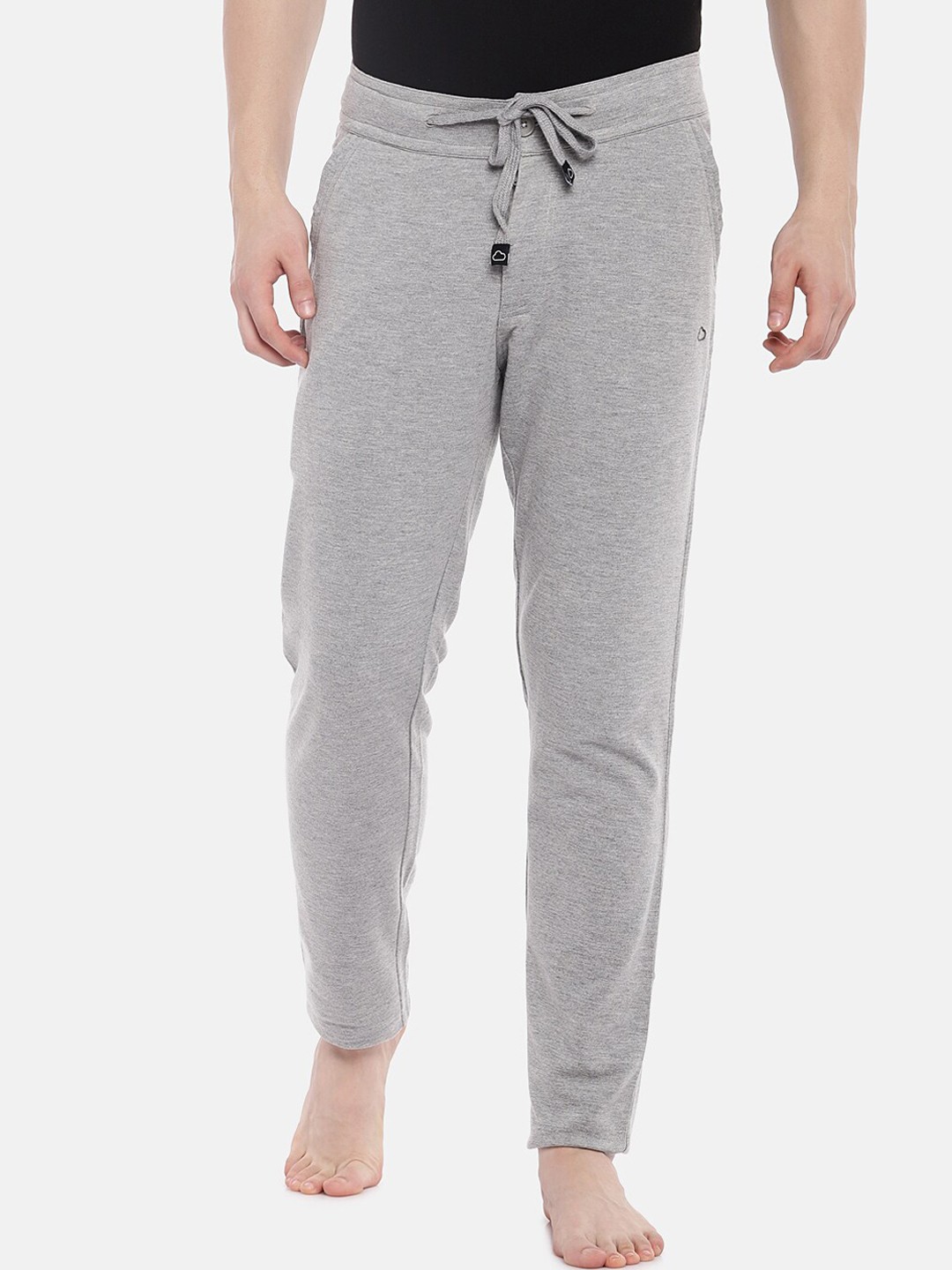 

Sweet Dreams Men Grey Melange Coloured Lounge Pants
