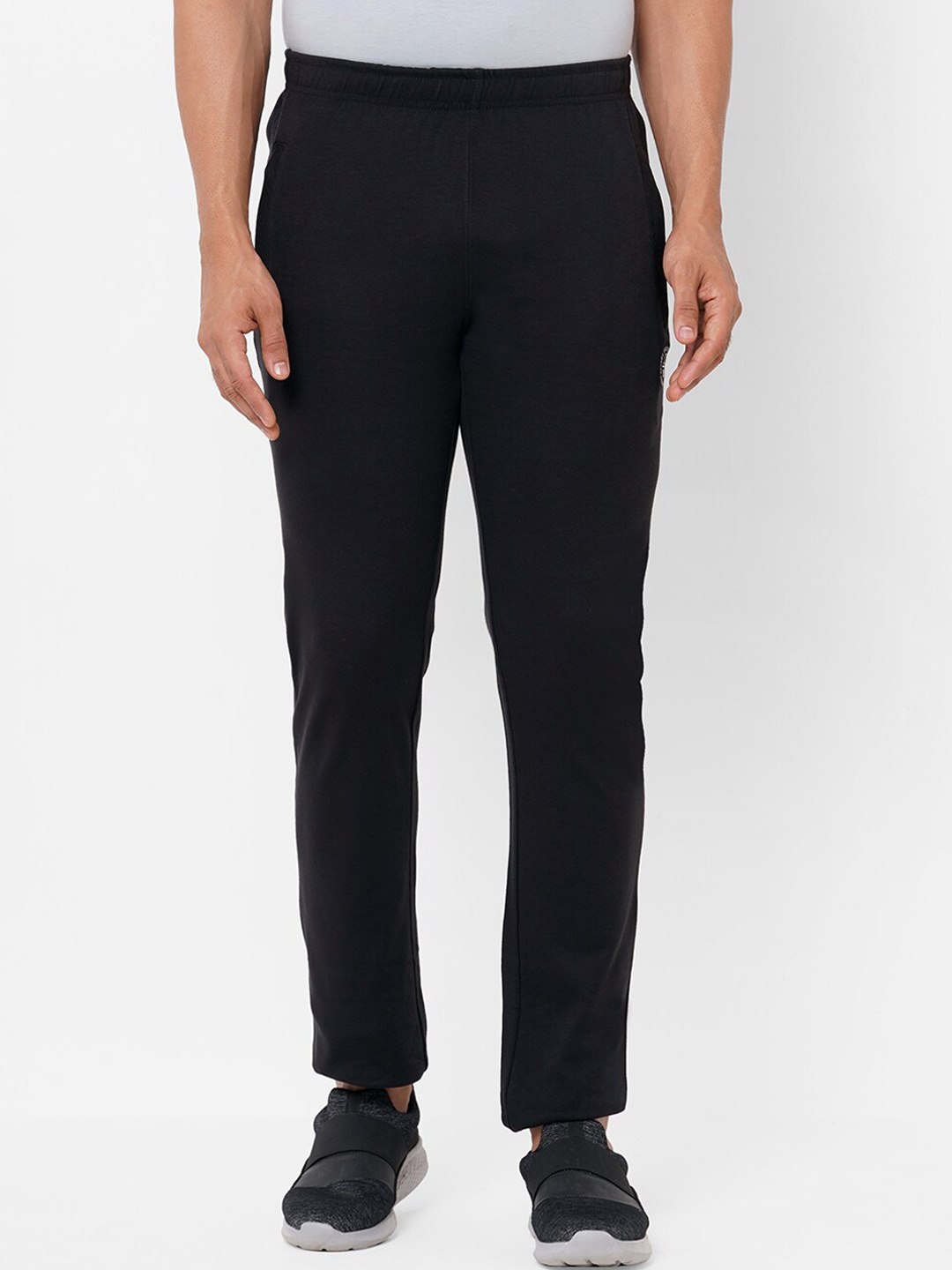 

Sweet Dreams Men Blue Cotton Solid Pyjamas, Black