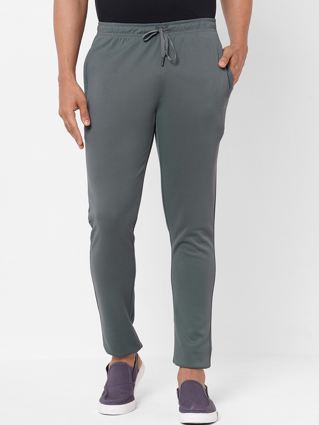 

Sweet Dreams Men Grey Solid Cotton Lounge Pants
