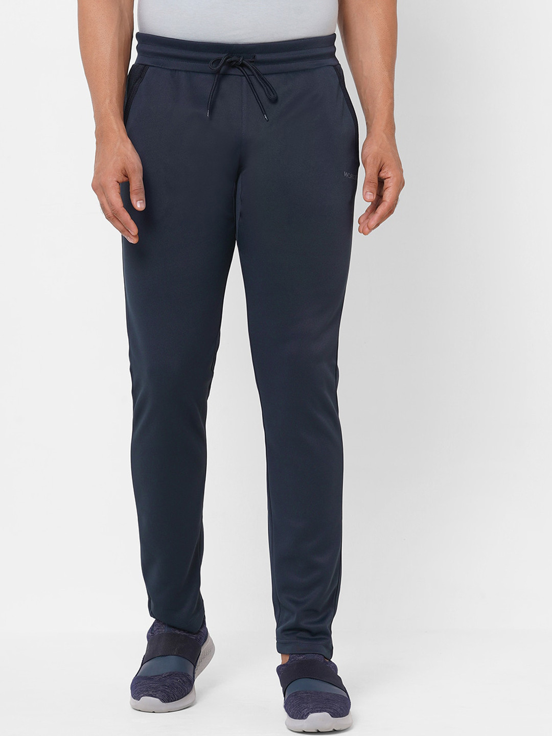 

Sweet Dreams Men Navy Blue Cotton Solid Lounge Pants