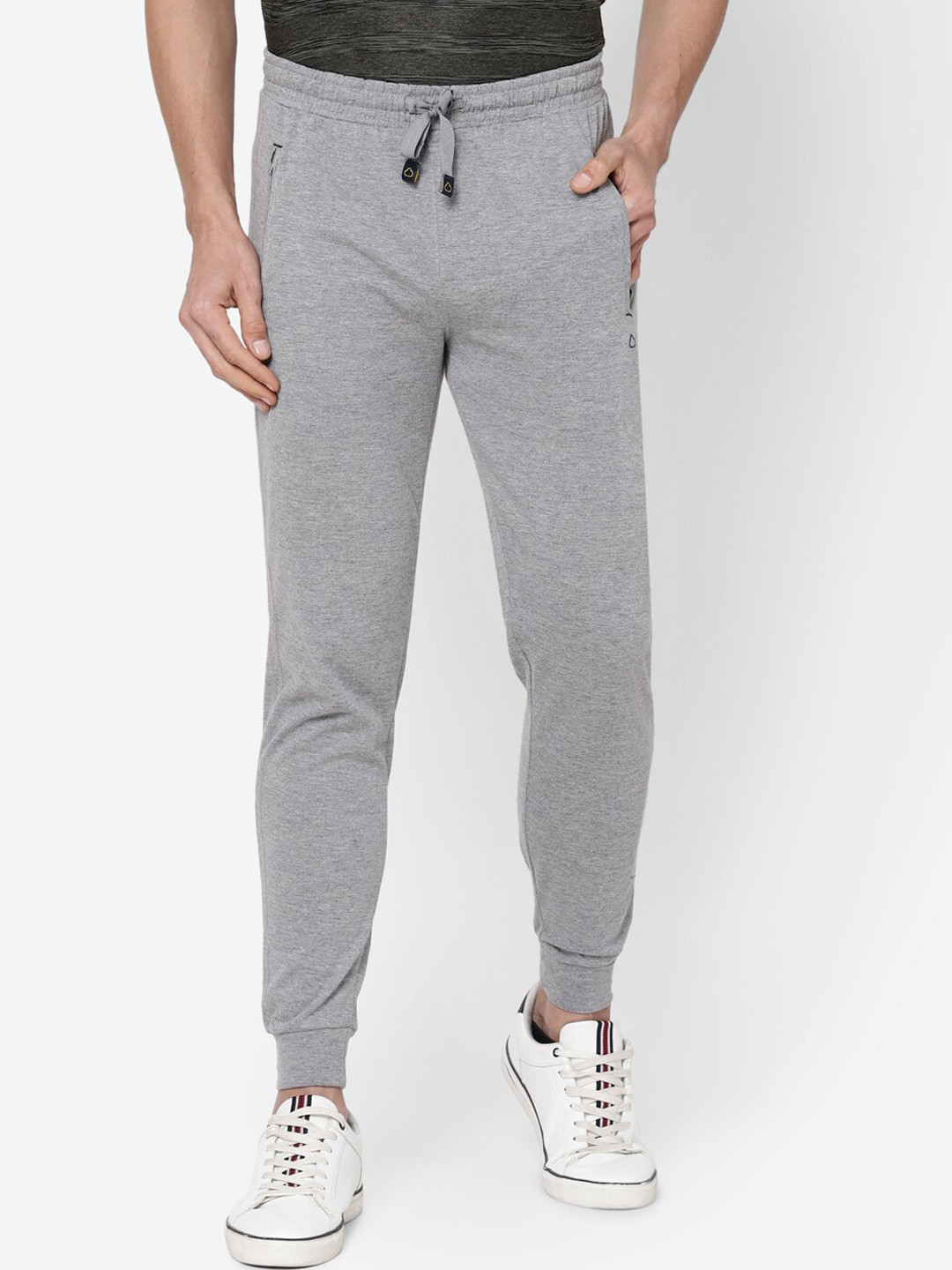 

Sweet Dreams Men Grey Melange Solid Joggers