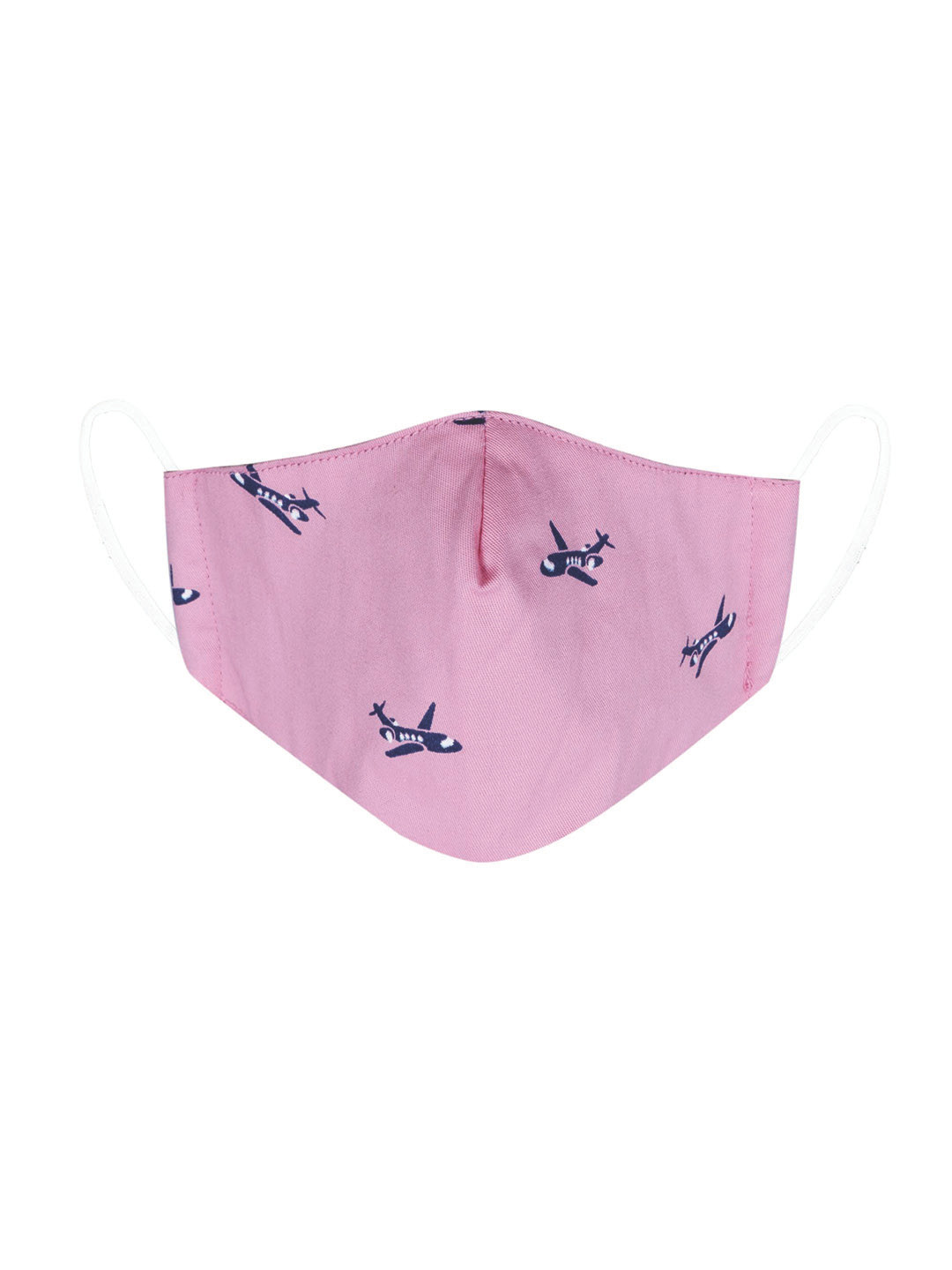 

VEA Kids Pink Printed Cotton 5 Layered Face Mask