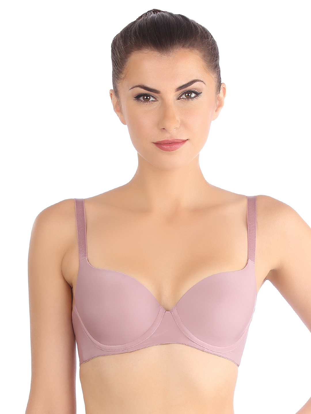 

Triumph T-Shirt Bra 60 Wired Padded Body Make-Up Series Seamless Everyday Bra, Pink