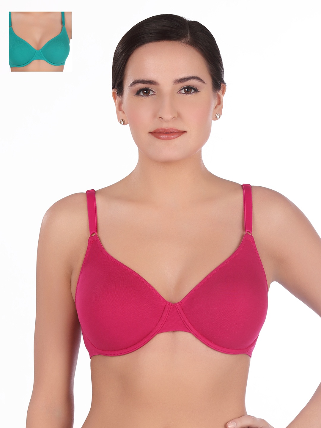 

Triumph Pack of 2 Full-Coverage T-shirt Bras M000205, Pink