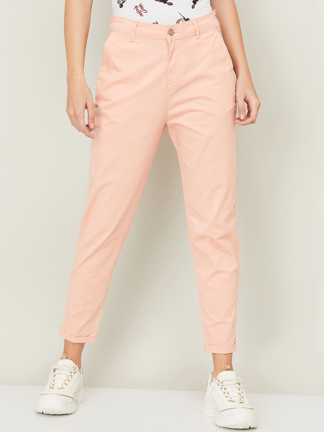 

Bossini Women Pink Trousers