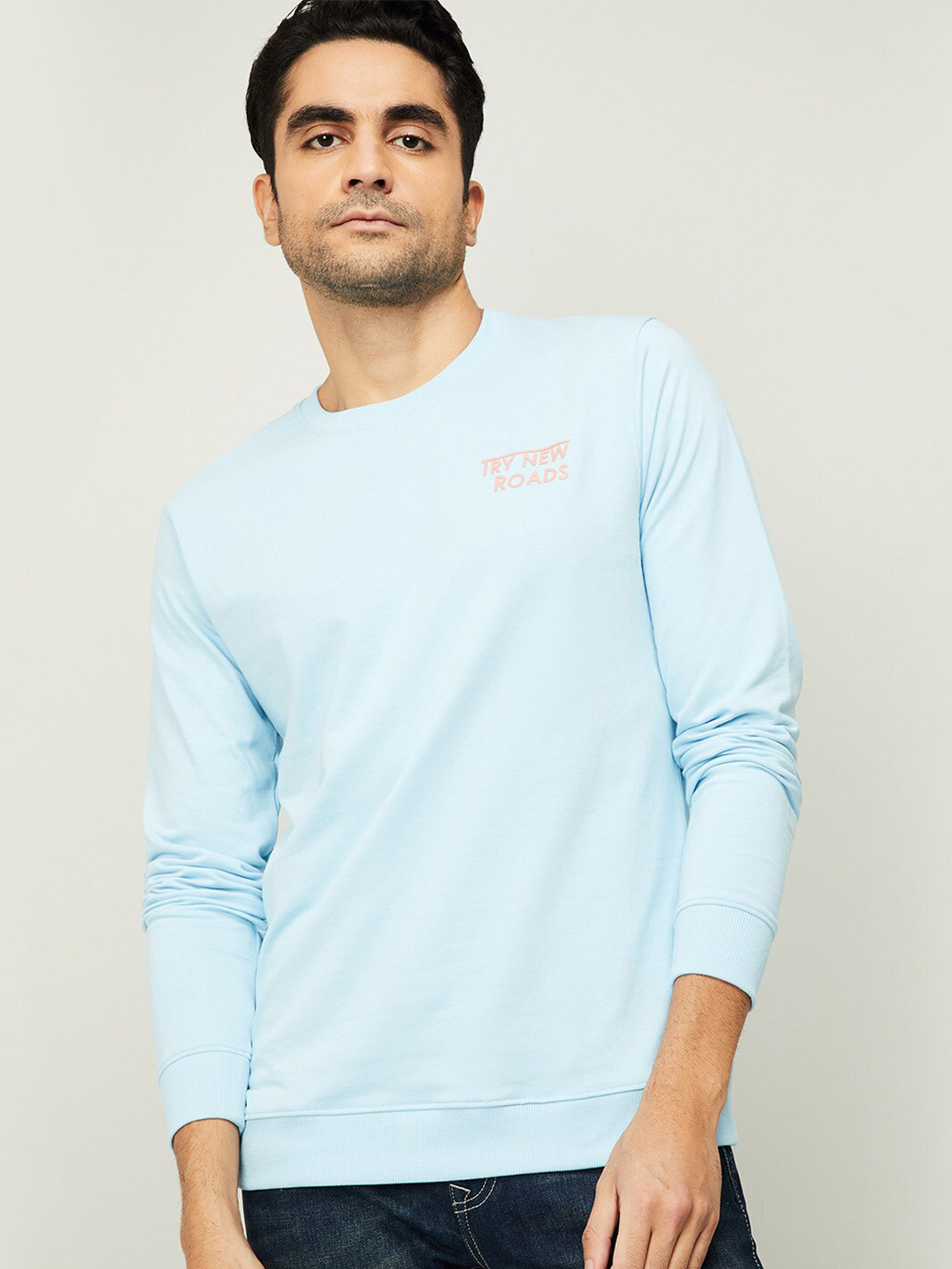 

Forca by Lifestyle Men Blue Sweatshirt