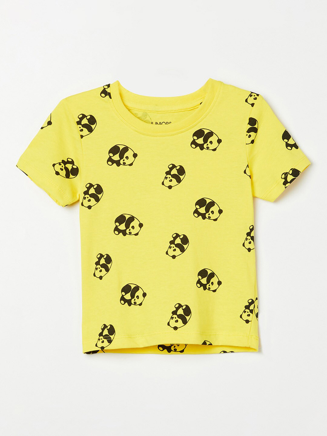

Juniors by Lifestyle Boys Yellow Printed T-shirt