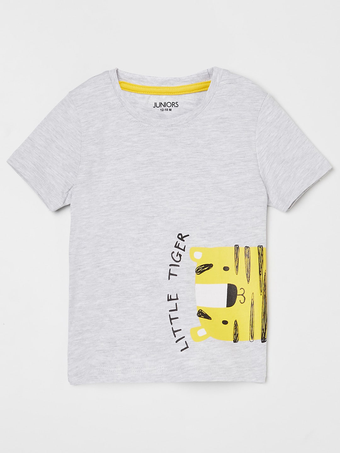 

Juniors by Lifestyle Boys Grey Printed T-shirt