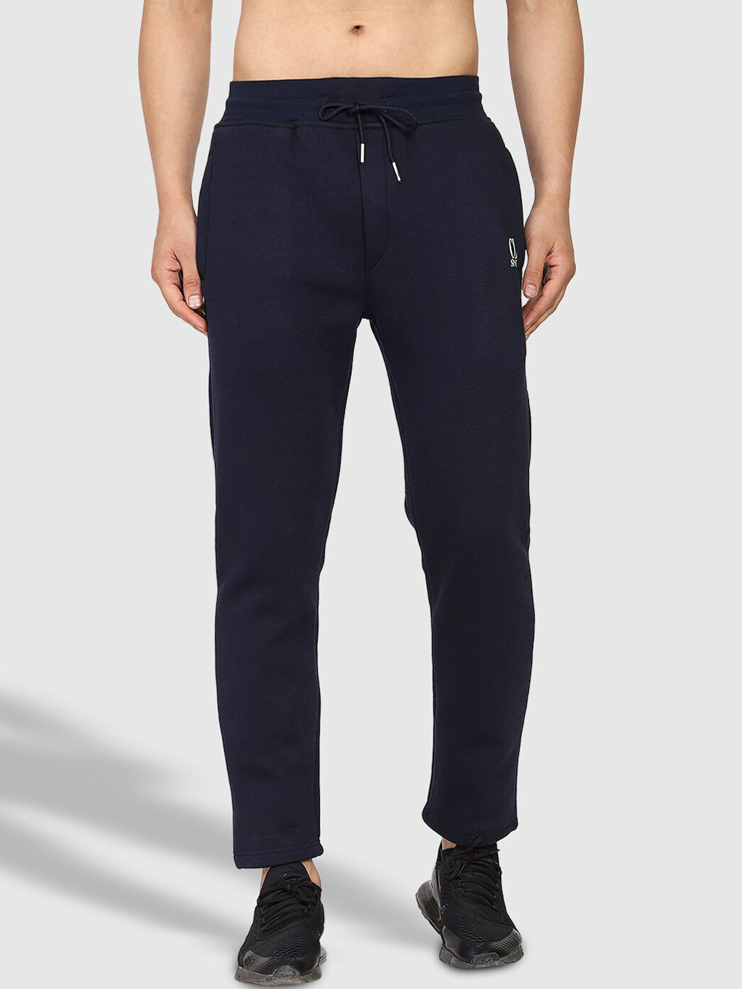 

CL SPORT Men Navy Blue Regular Fit Track Pants, Na
