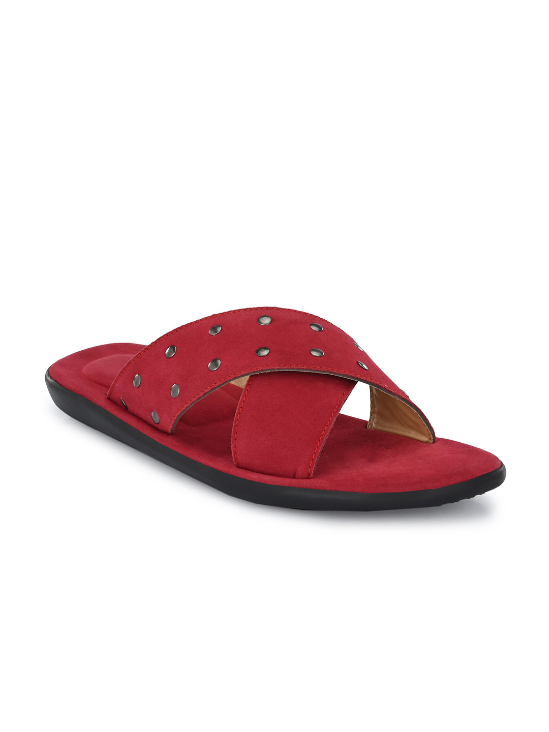 

KLEAT Men Red Comfort Sandals