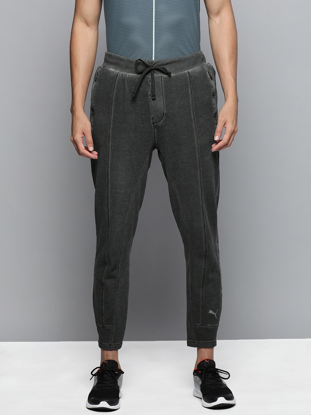 

Puma Men Black Studio Wash Yoga Sustainable Joggers