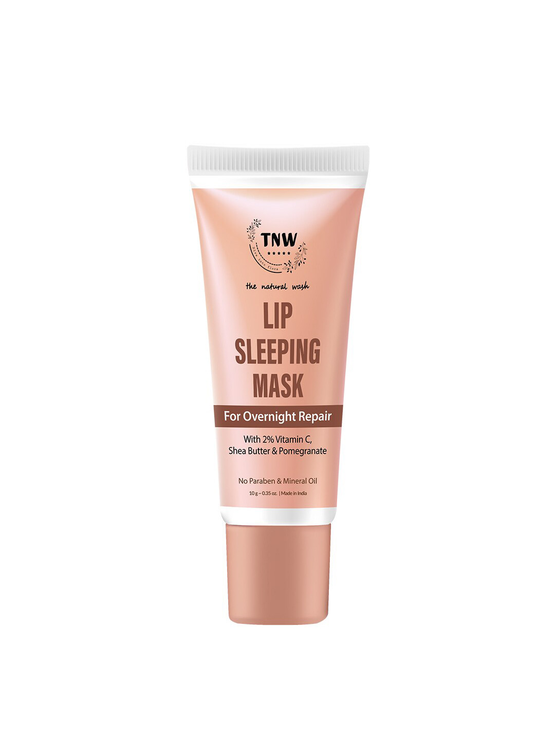 

TNW the natural wash Lip Sleeping Mask With 2% Vitamin C & Shea Butter, Beige