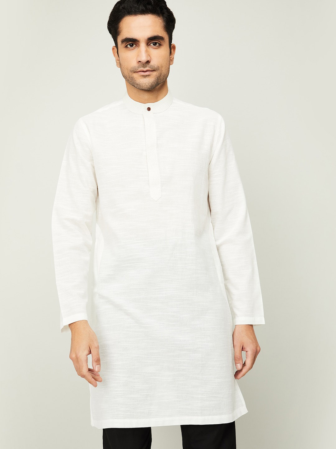 

Melange by Lifestyle Men White Kurta