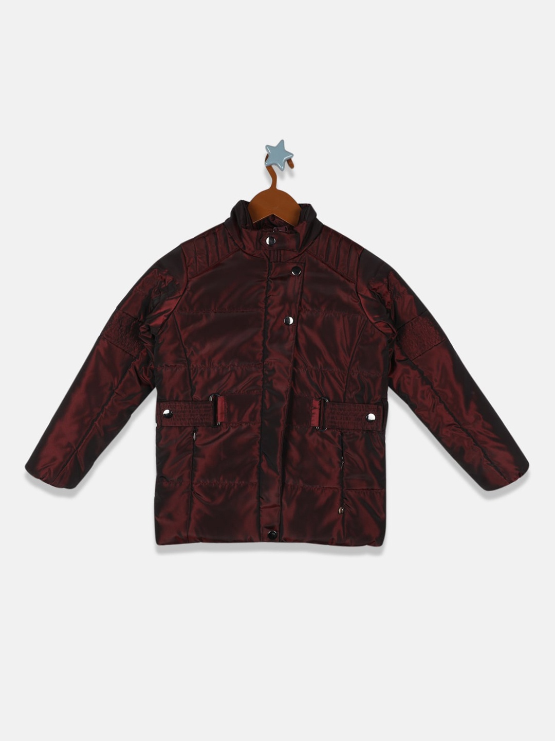 

Monte Carlo Girls Maroon Lightweight Padded Jacket