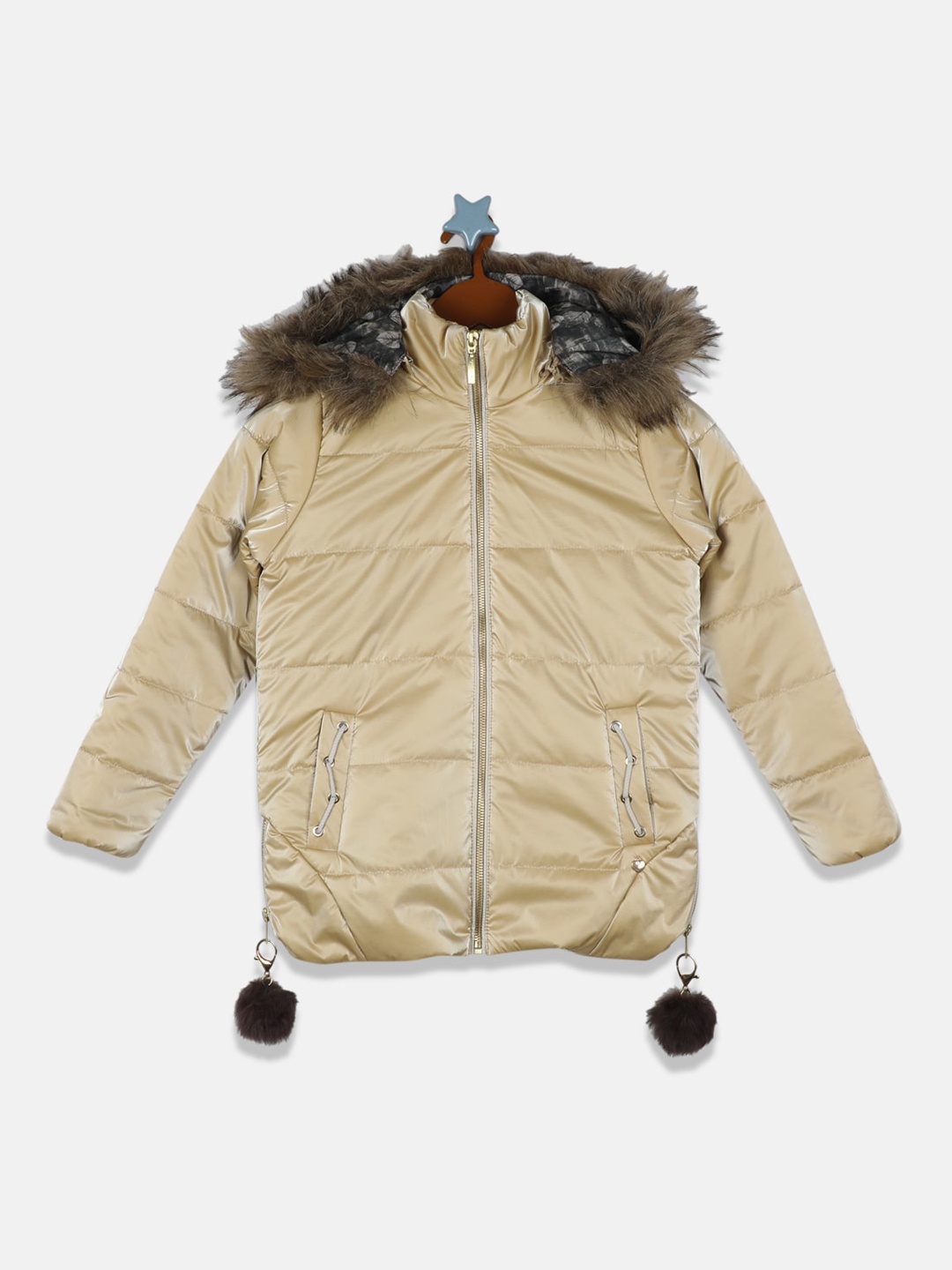 

Monte Carlo Girls Brown Lightweight Padded Jacket