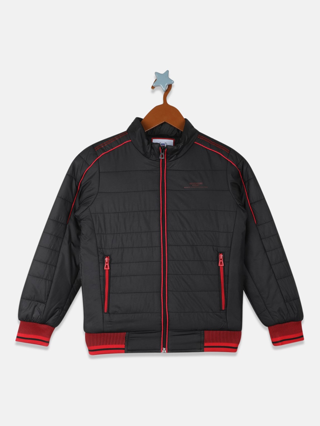 

Monte Carlo Boys Black Lightweight Puffer Jacket