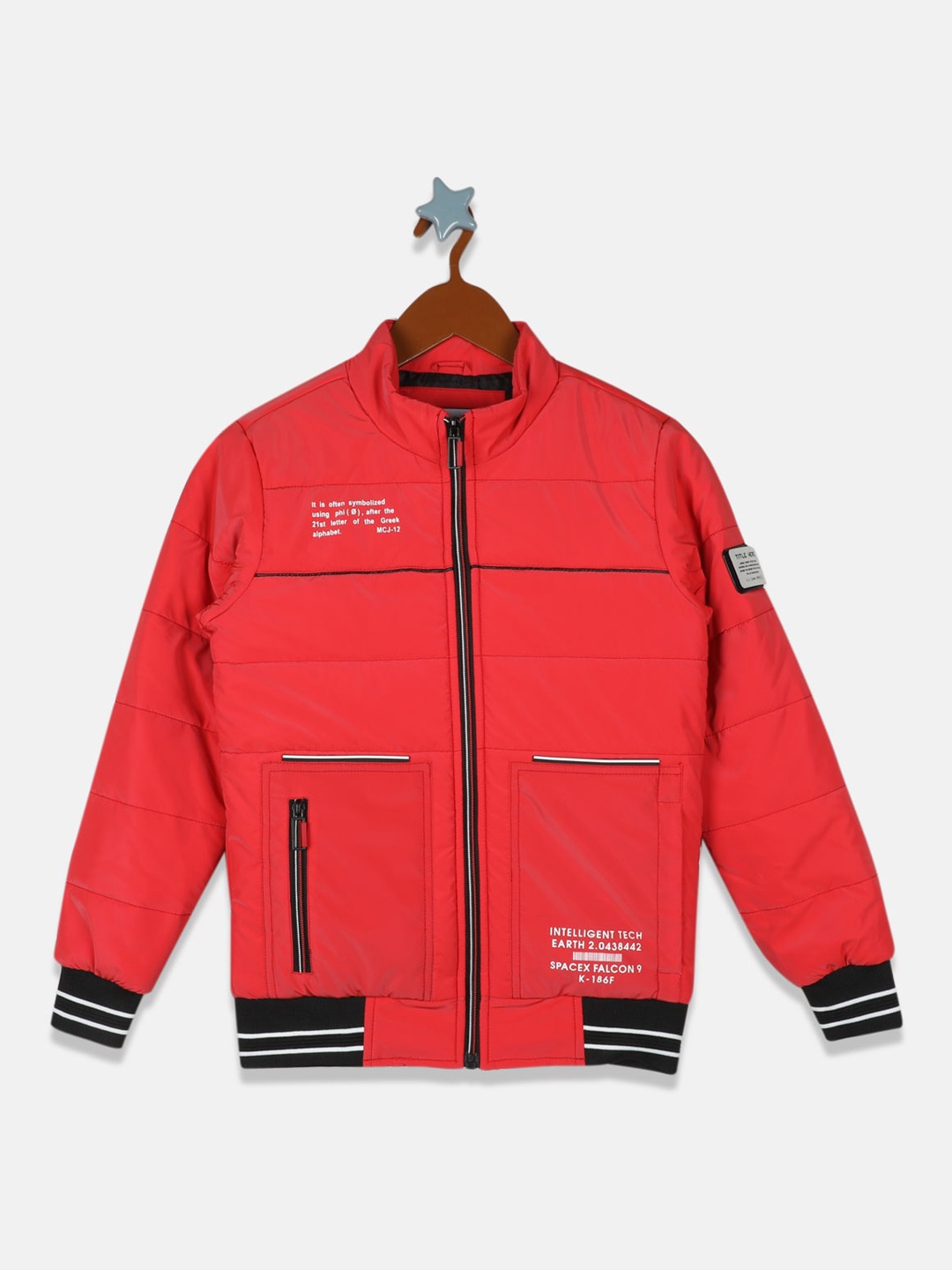 

Monte Carlo Boys Red Lightweight Bomber Jacket