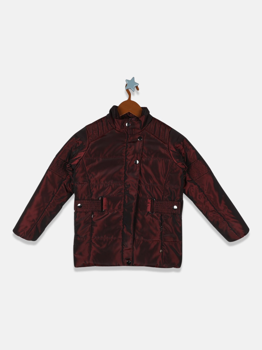 

Monte Carlo Girls Maroon Lightweight Padded Jacket