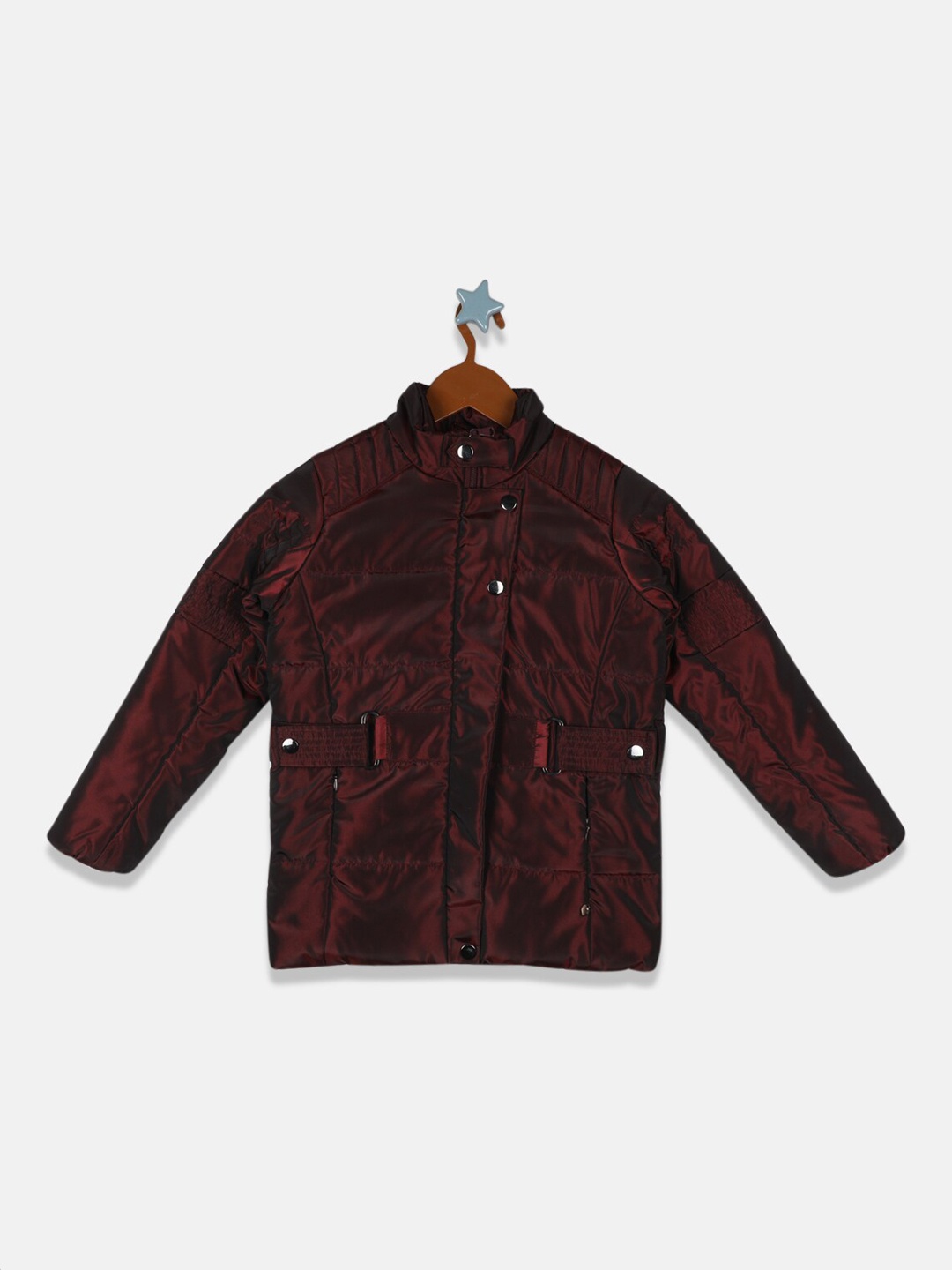 

Monte Carlo Girls Maroon Lightweight Padded Jacket