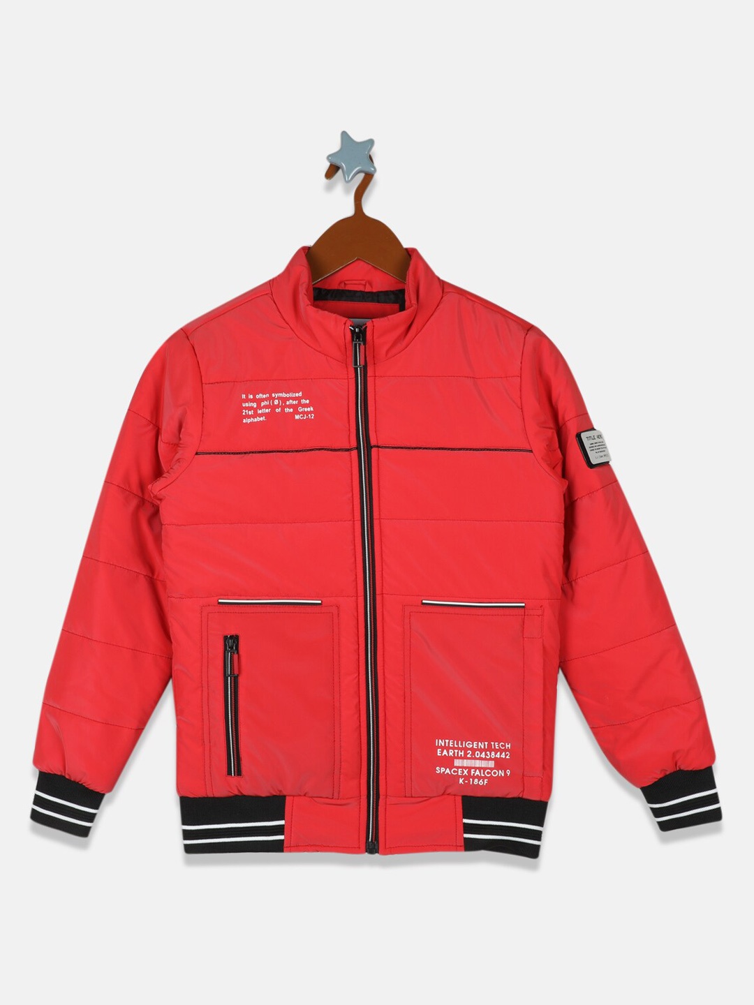 

Monte Carlo Boys Red Lightweight Bomber Jacket