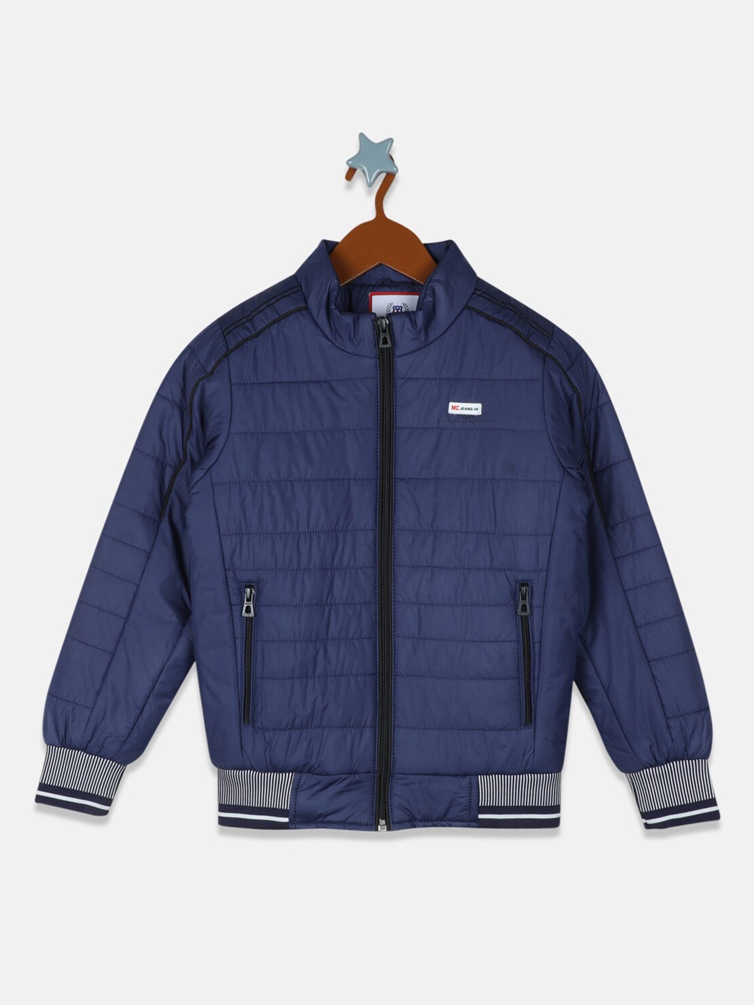 

Monte Carlo Boys Navy Blue Lightweight Bomber Jacket