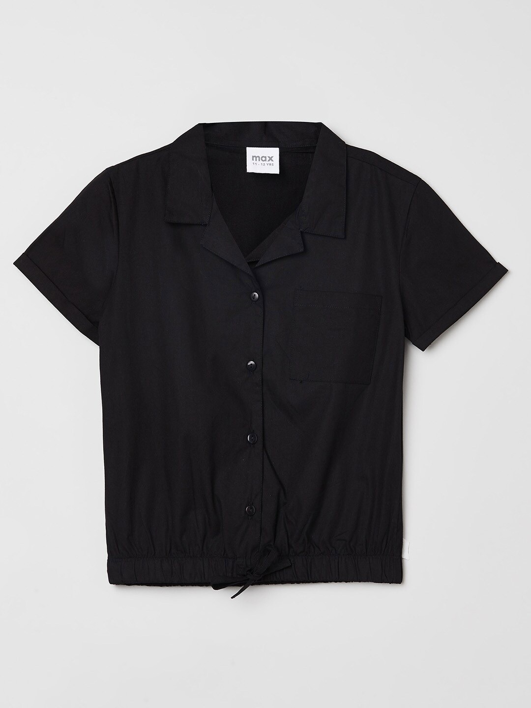 

max Black Shirt Style Top