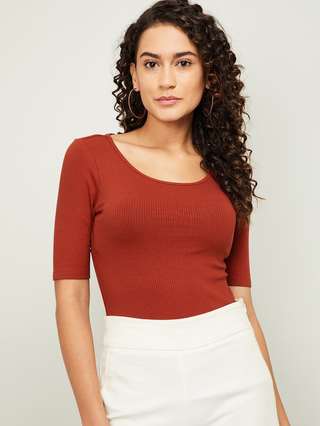 

CODE by Lifestyle Women Brown Top